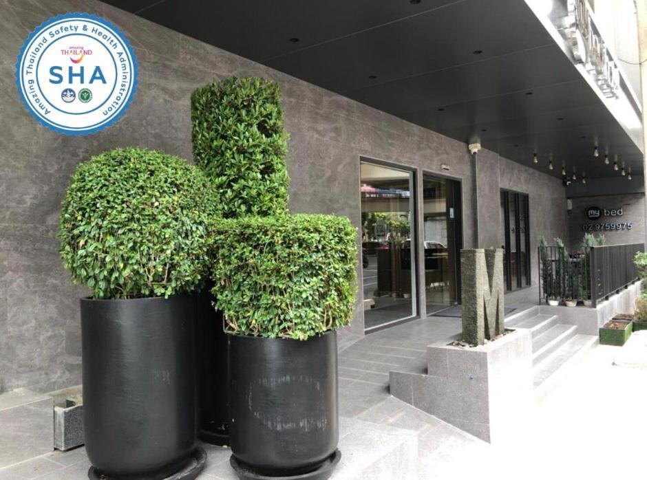 Hotel Mybed Ratchada Bangkok Exterior foto
